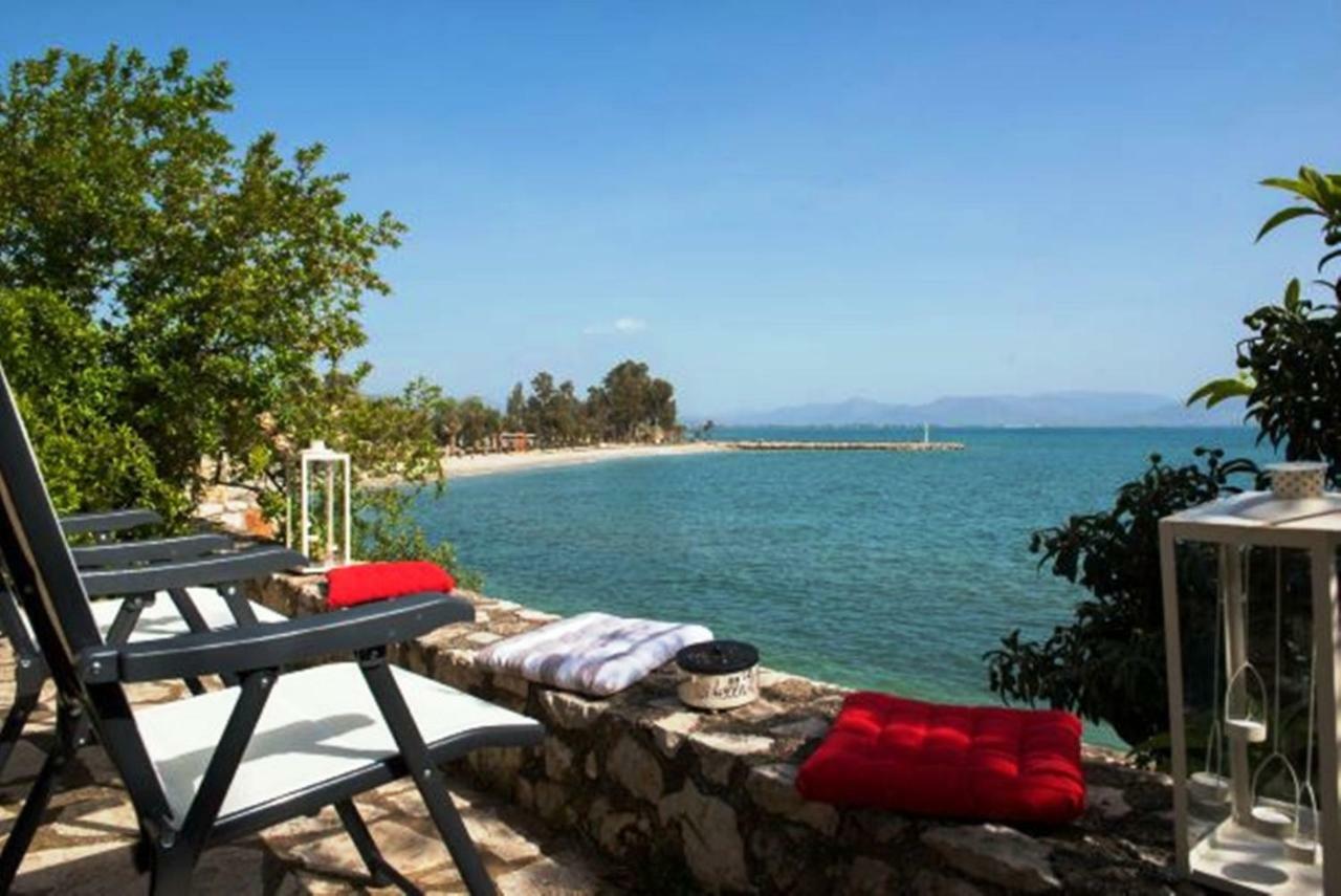 Seafront Apartment Ιι In Kiveri, Near Nafplion. Luaran gambar