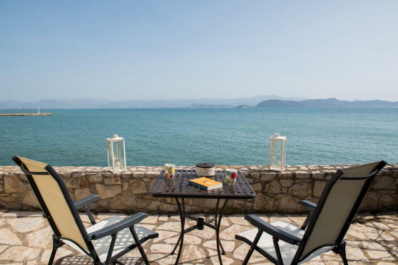 Seafront Apartment Ιι In Kiveri, Near Nafplion. Luaran gambar