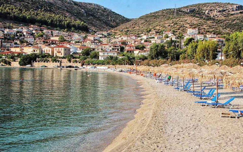 Seafront Apartment Ιι In Kiveri, Near Nafplion. Luaran gambar